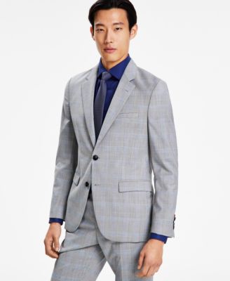 Hugo Boss - Men's Modern-Fit Plaid Suit Jacket