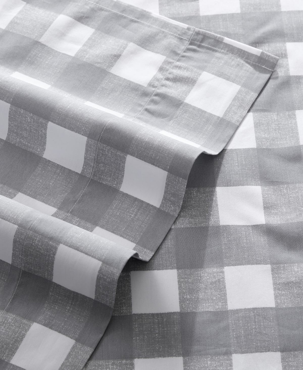 Eddie Bauer Printed 100% Cotton Percale 4-pc. Sheet Set, Full In Lakehouse Plaid