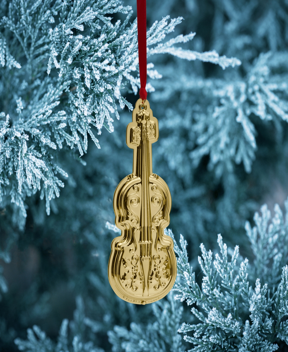Shop Wallace 2023 Gold Plated Violin Ornament, 2nd Edition