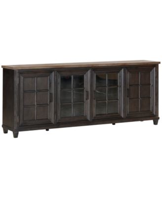 84" Dawnwood TV Console with 4 Doors