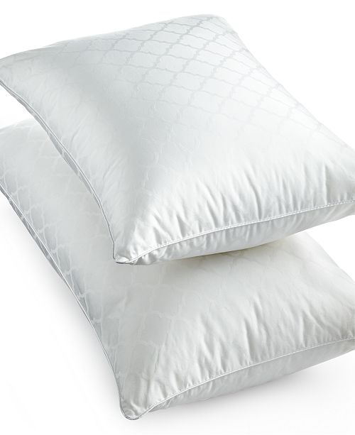 Martha Stewart Collection Last Act Dream Comfort Sleep Cloud Medium Density Down Alternative Pillows Created For Macy S Reviews Pillows Bed Bath Macy S