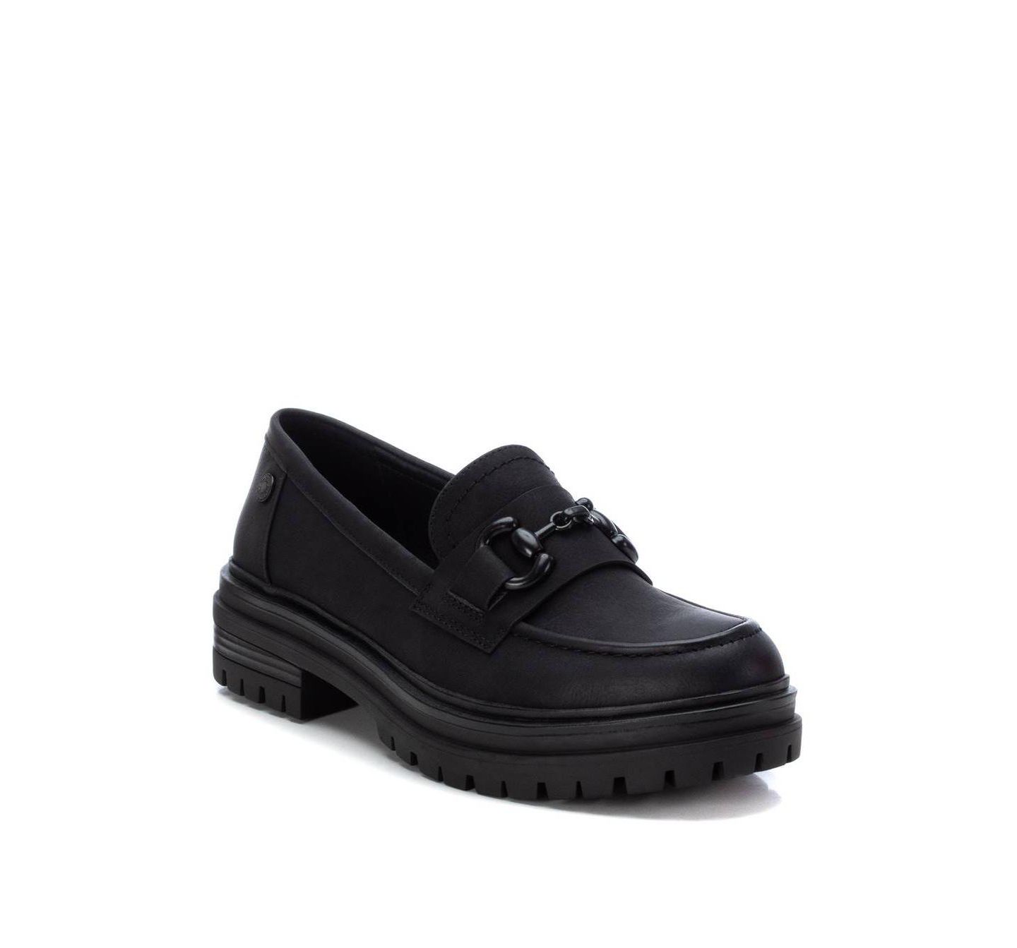 Женские мокасины XTI Moccasins, цвет: Чёрный — фото 1