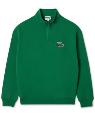 Lacoste - Men's Relaxed Fit French Terry Quarter-Zip Sweatshirt