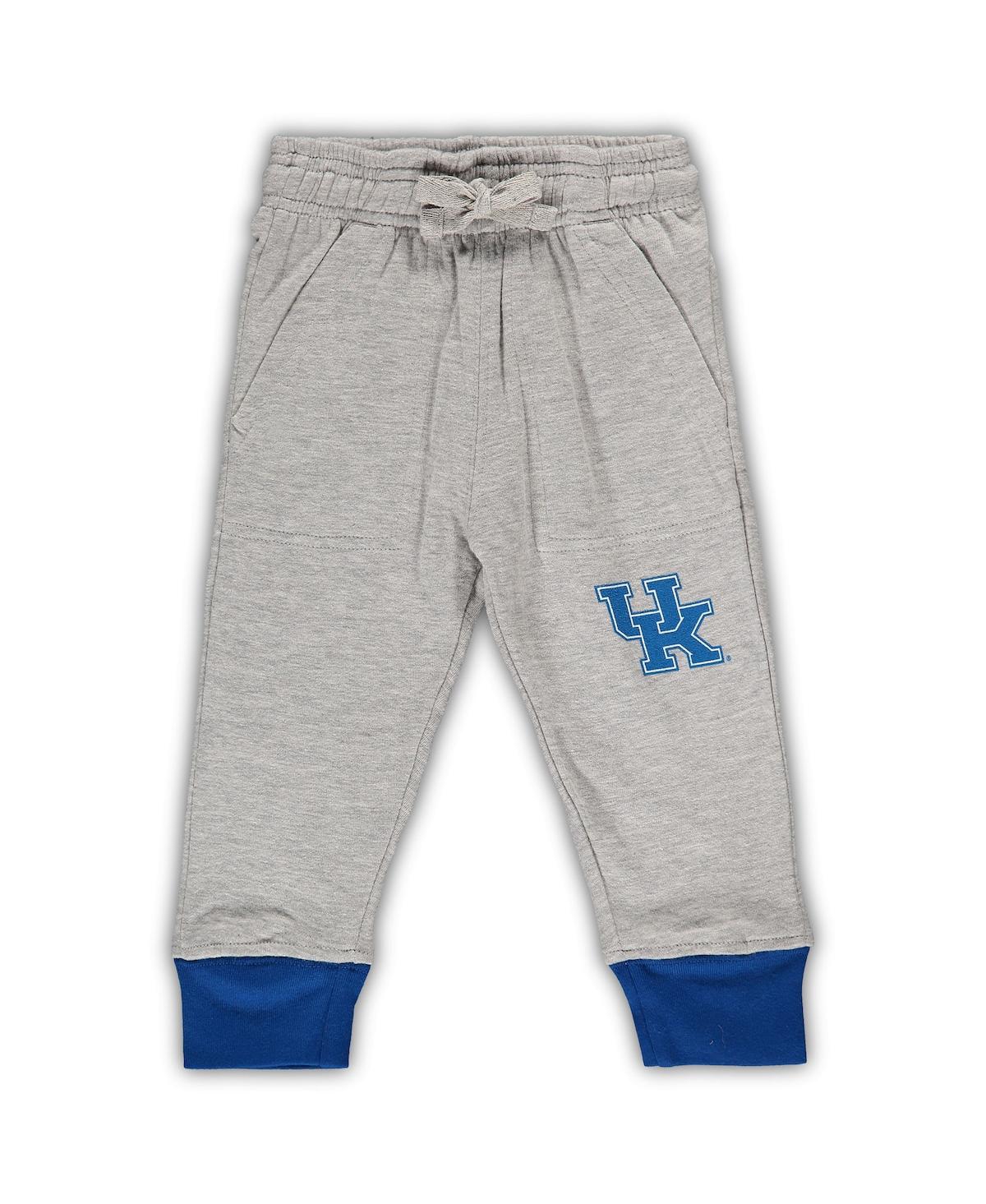 Infant Boys and Girls Wes & Willy Royal Kentucky Wildcats Jie Jie Long Sleeve Bodysuit and Pants Set - Royal