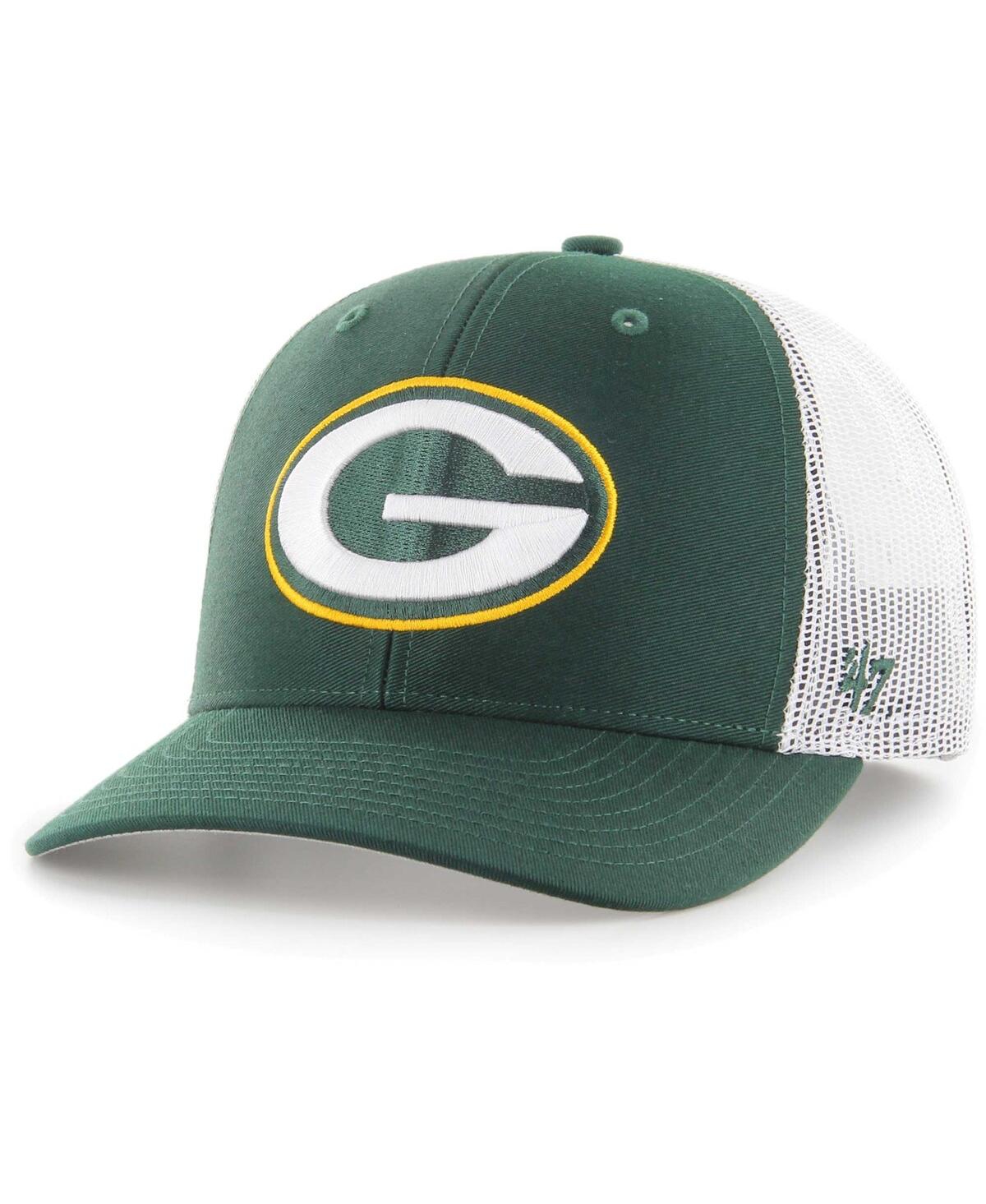 47 Brand Men's ' Green Green Bay Packers Adjustable Trucker Hat