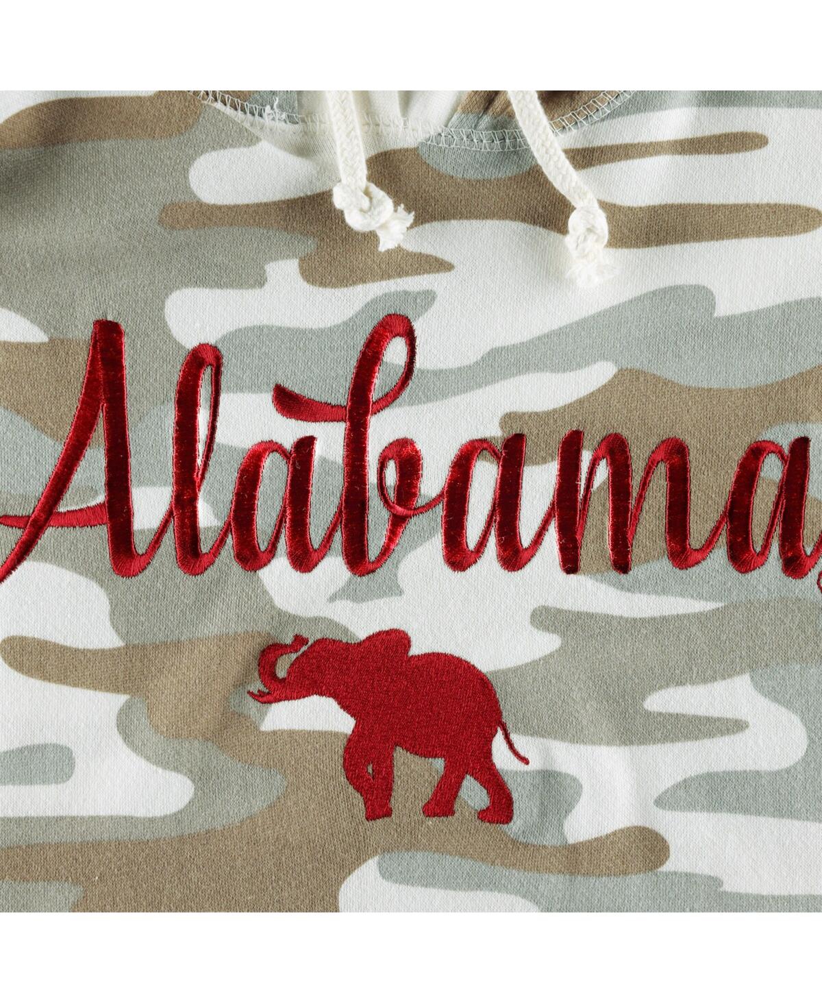 Women's PressboxAlabama Crimson Tide San Pablo Pullover Hoodie - Camo