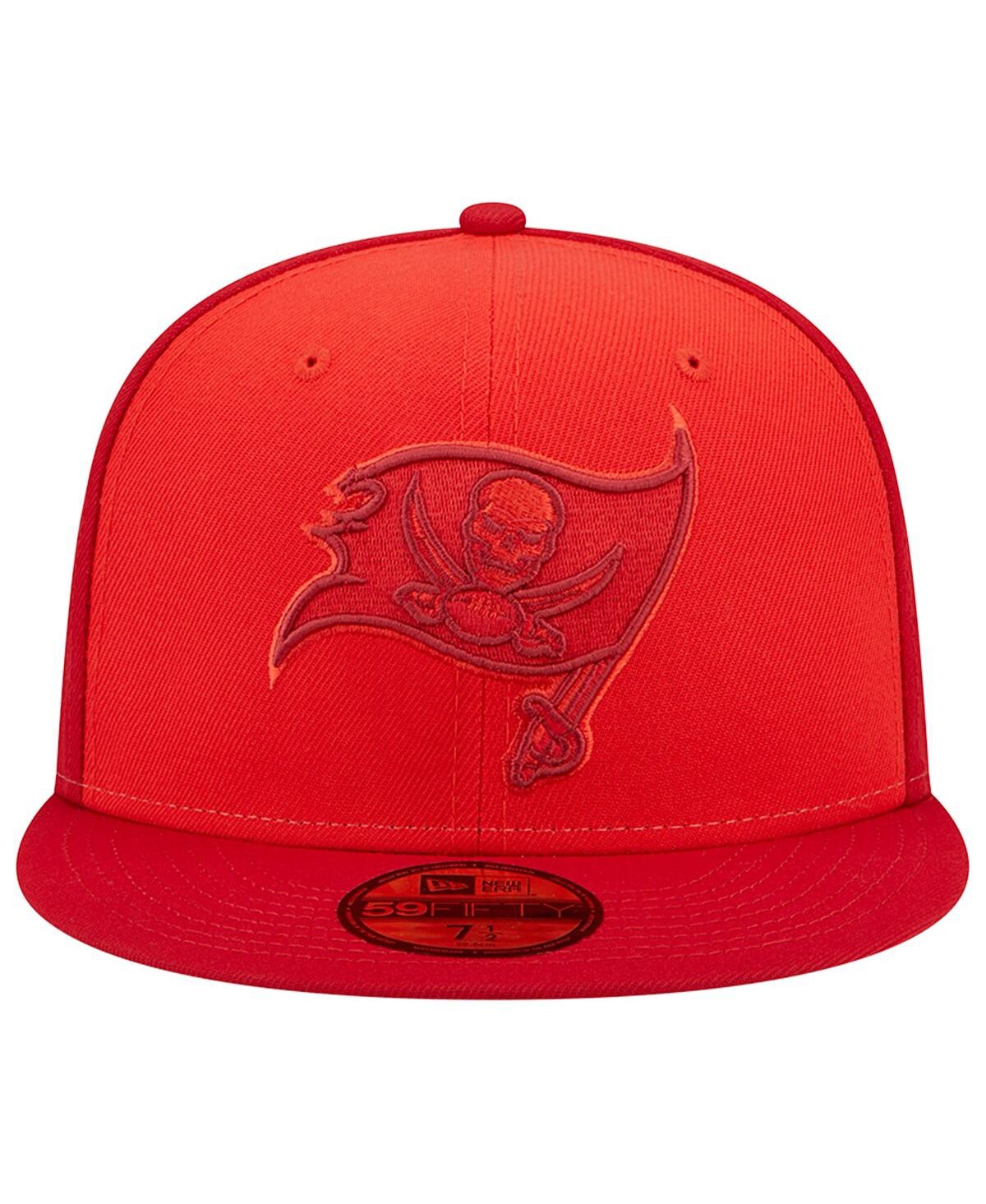 Men's New EraTampa Bay Buccaneers Tri-Tone 59FIFTY Fitted Hat - Red
