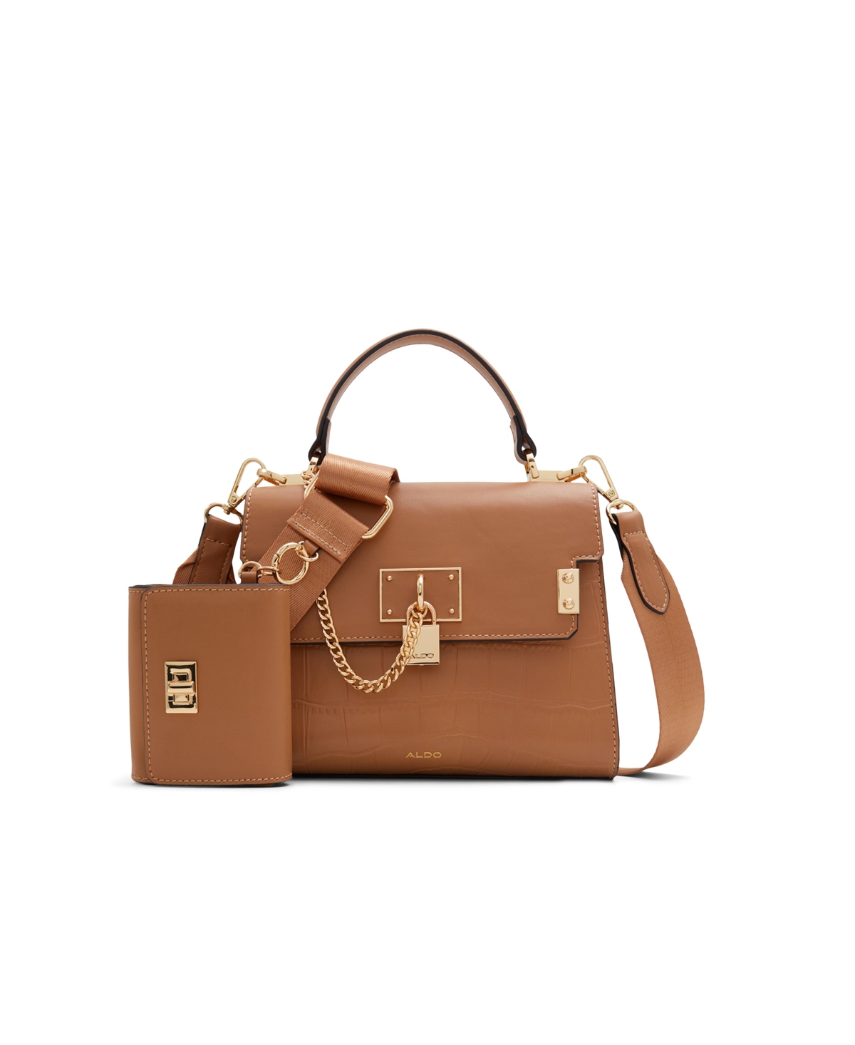 Aldo Porsha Women's City Handbags In Light Brown