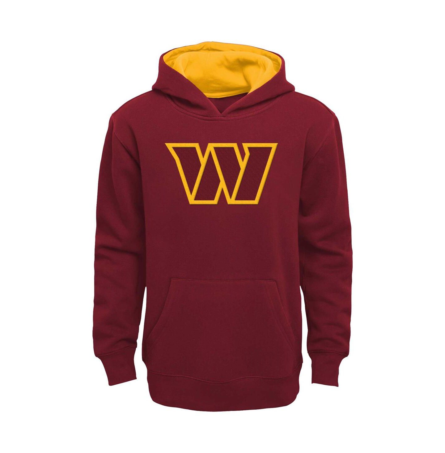 Худи Outerstuff Burgundy Washington Commanders Prime Pullover для мальчиков — фото 1