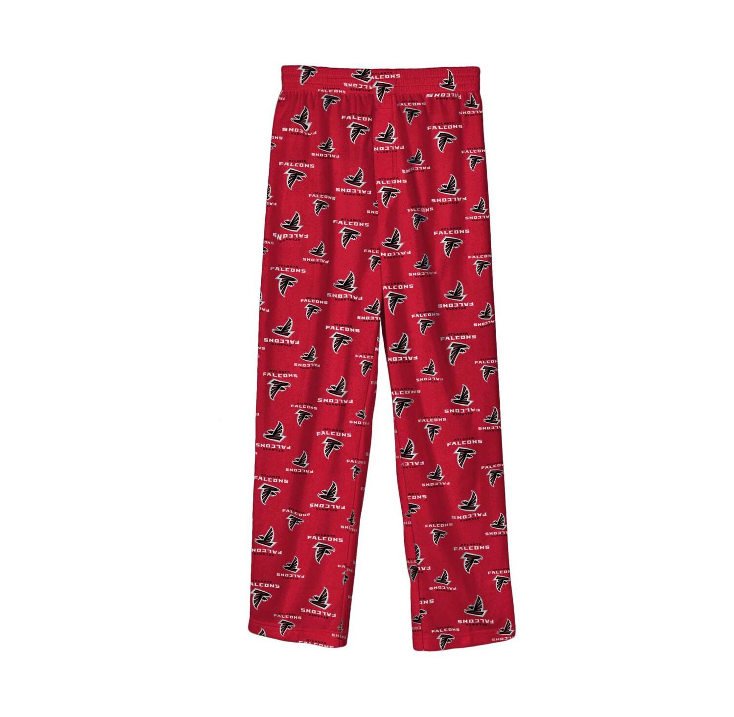 Big Boys Red Atlanta Falcons Team-Colored Printed Pajama Pants