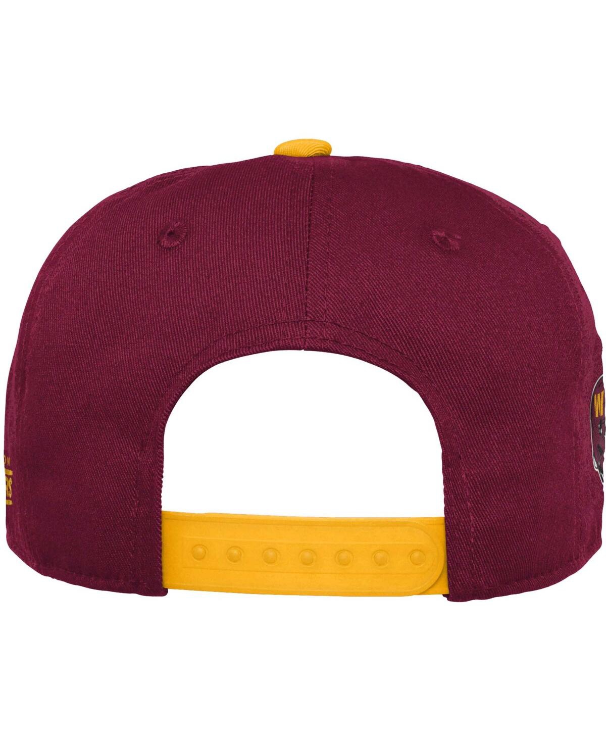 Shop Outerstuff Youth Boys And Girls Burgundy Washington Commanders Legacy Dead Stock Snapback Hat