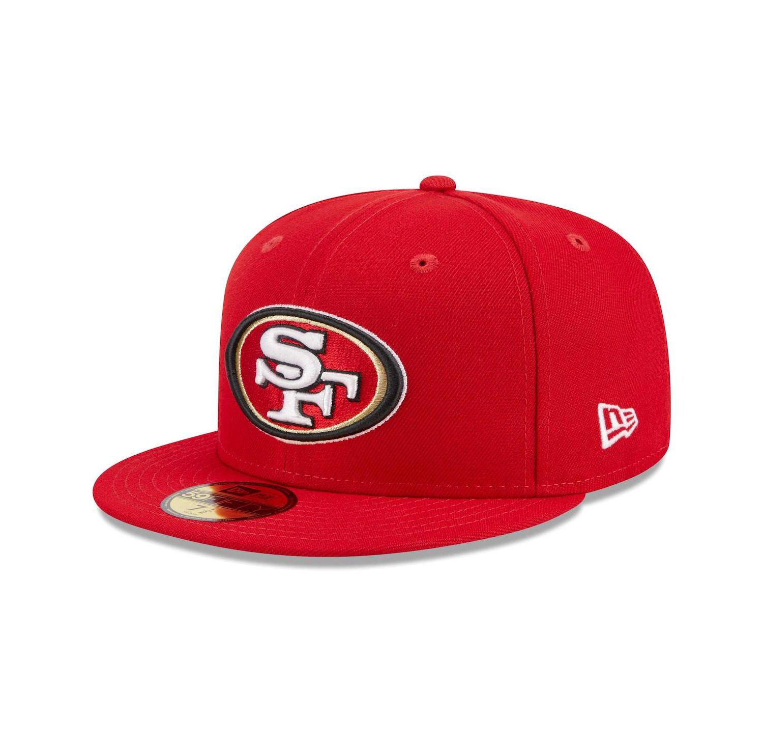 Men's Scarlet San Francisco 49ers Main Patch 59FIFTY Fitted Hat