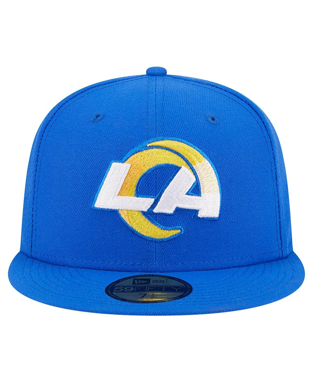Men's New EraLos Angeles Rams Main 59FIFTY Fitted Hat - Royal