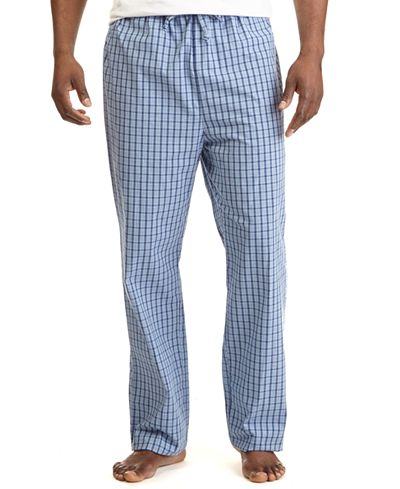 Nautica Men's Woven Plaid Pajama Pants - Pajamas, Lounge & Sleepwear ...