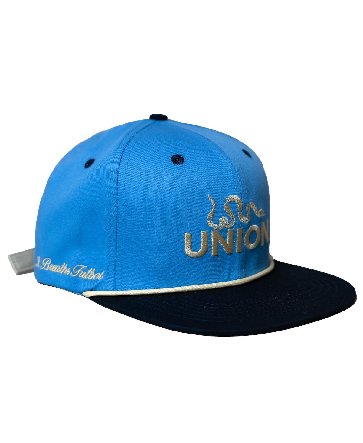Men's Light Blue Live Breathe Futbol x Philadelphia Union Adjustable Hat - Light Blue