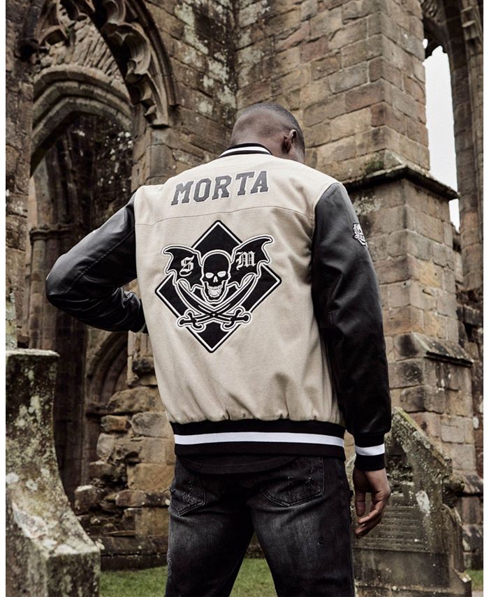 SAINT MORTA Mens Graveyard Varsity Jacket Macy's