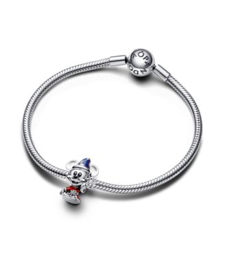 Disney Cubic Zirconia Sorcerer Apprentice Mickey Charm
