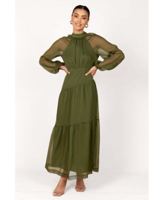 Long sleeve gown macys hotsell