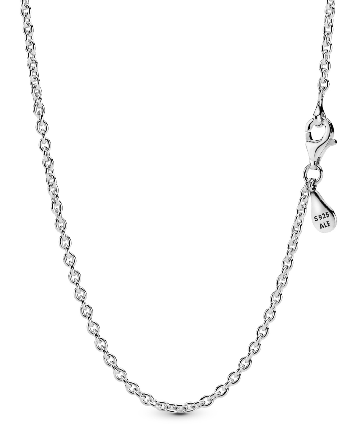 Pandora Moments Sterling Silver Cable Chain Necklace - Silver