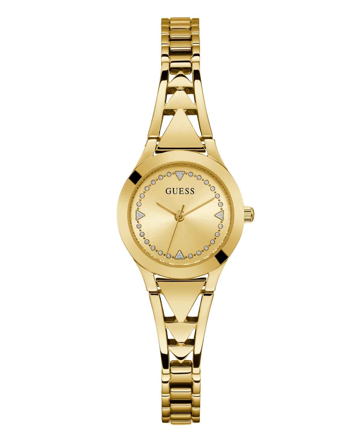 Guess Women's Analog Gold-tone Stainless Steel Watch 26mm