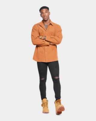 Mens Nikolay Corduroy Button-Up Shirt