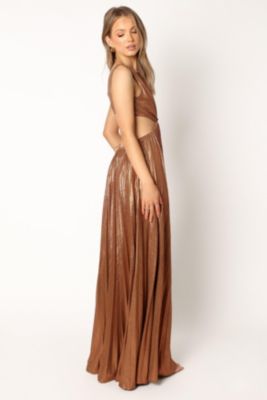 Womens Shania Pleated Maxi Dress
