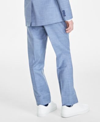 Big Boys Stretch Sharkskin Machine Washable Suit Pants