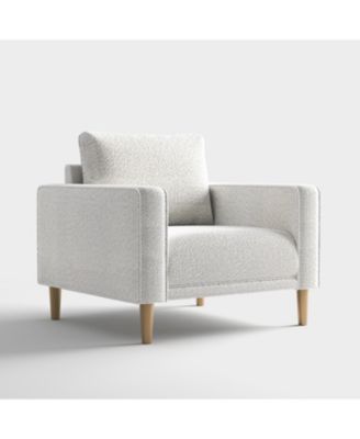 Aurelia 39" Boucle Fabric Accent Arm Chair