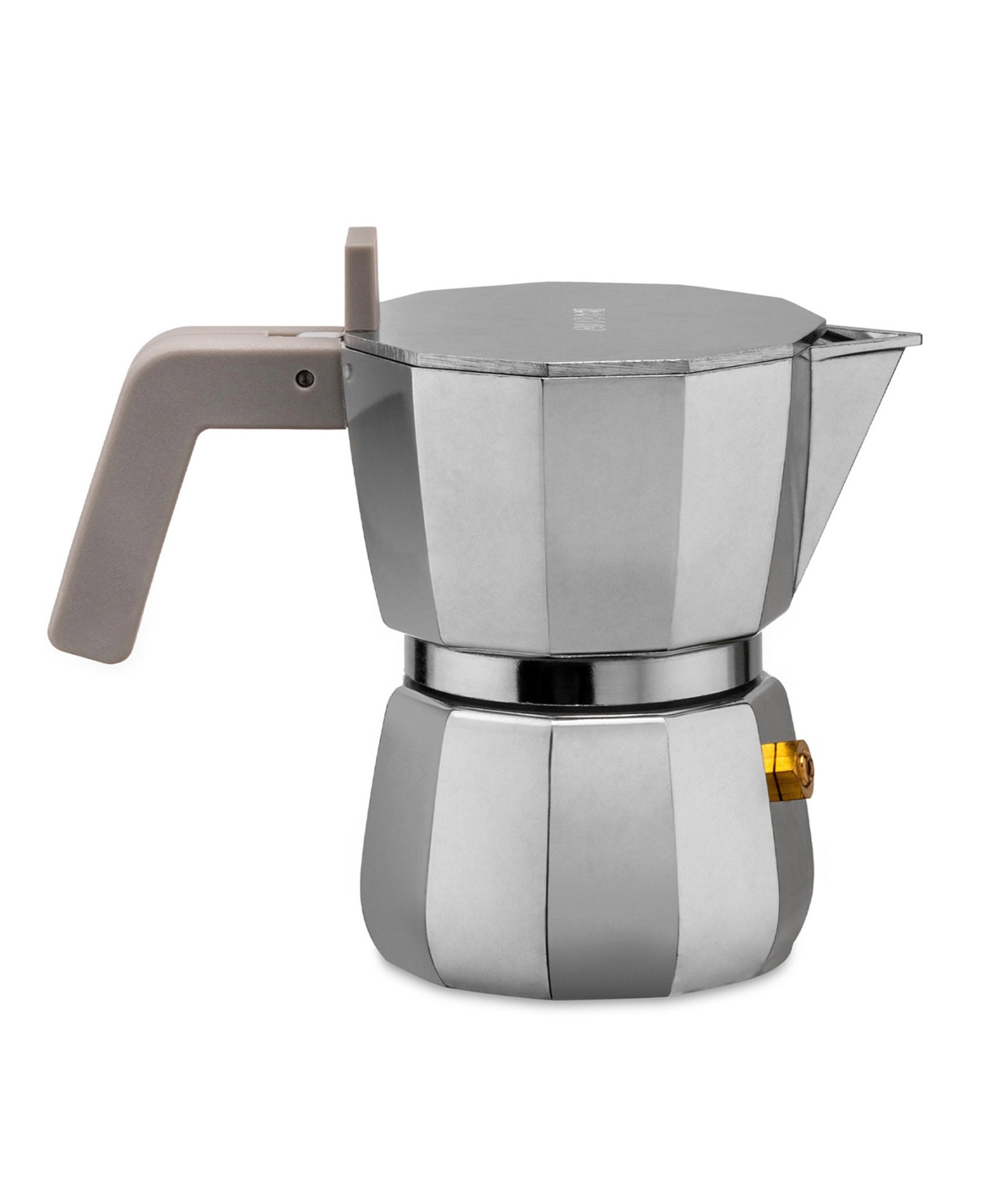 Alessi 3 Cup Stovetop Coffeemaker By David Chipperfield In Silver