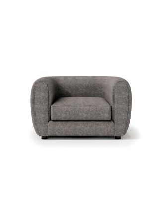 Valerian 45" Boucle Fabric Club Chair