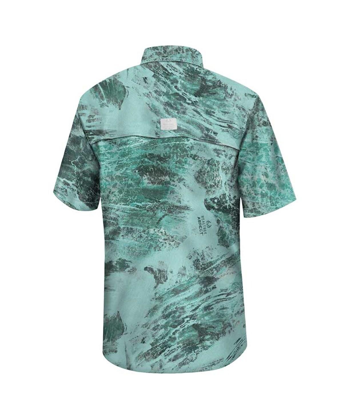 Shop Colosseum Men's  Green Michigan State Spartans Real Tree Aspect Charter Full-button Fishing Shirt