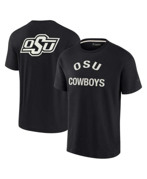 Футболка Fanatics Signature Black Oklahoma State Cowboys Super Soft Short Sleeve