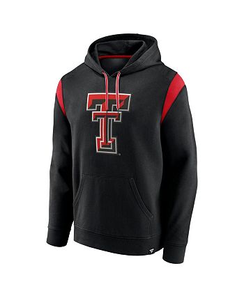 Fanatics Men s Black Texas Tech Red Raiders Gym Rat Pullover