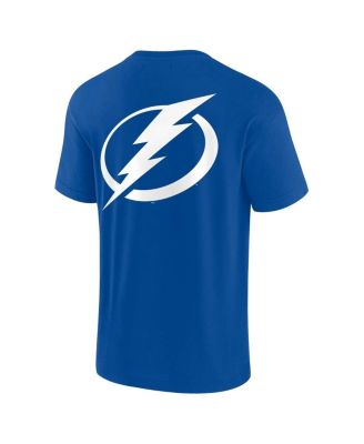 Men's and Women's Blue Tampa Bay Lightning Super Soft Short Sleeve T-shirt