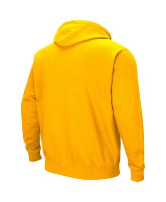 Men's Gold Iowa Hawkeyes Sunrise Pullover Hoodie