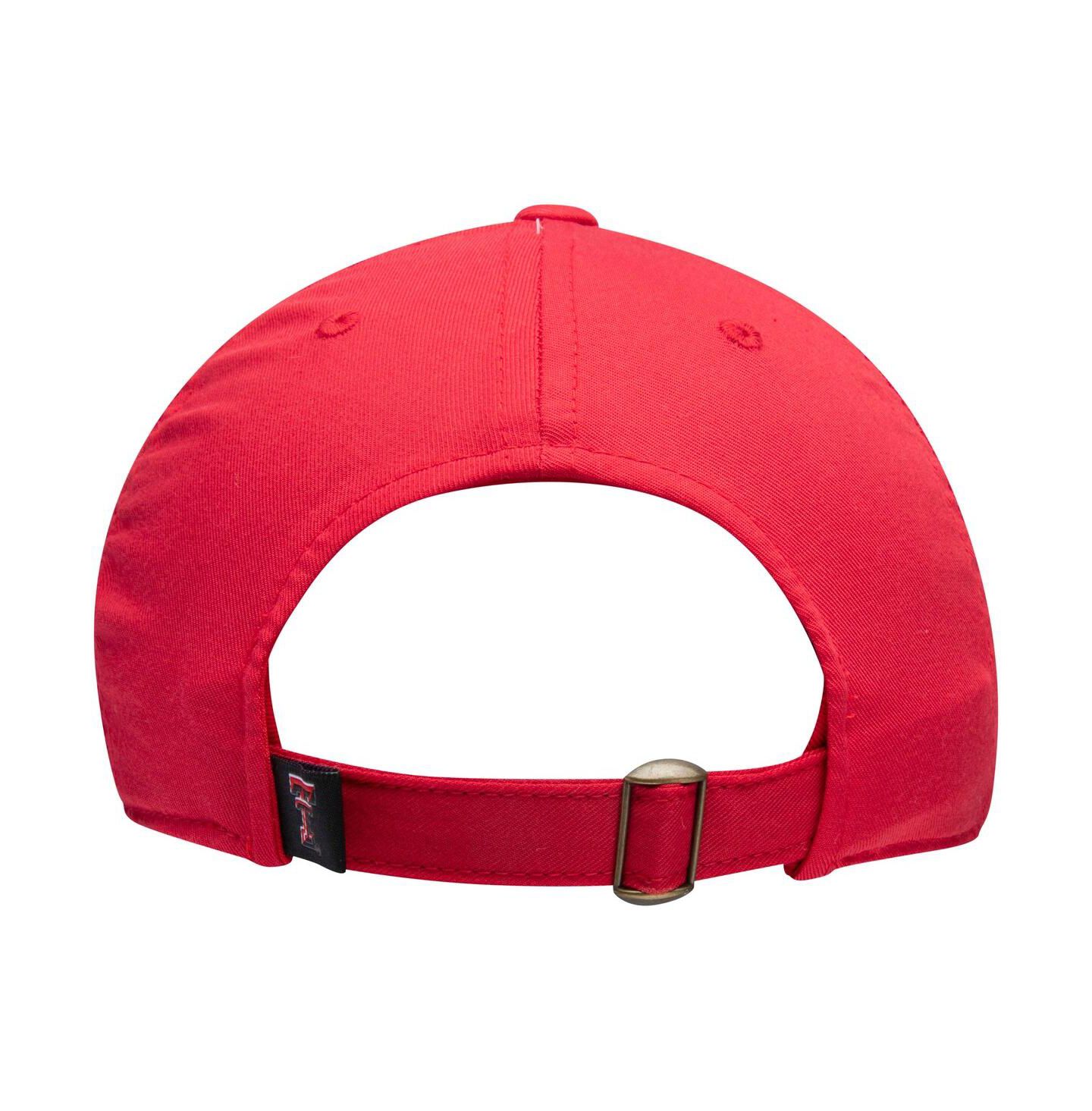 Мужская кепка Top of the World Red Texas Tech Red Raiders Primary Logo Staple Adjustable Hat — фото 4