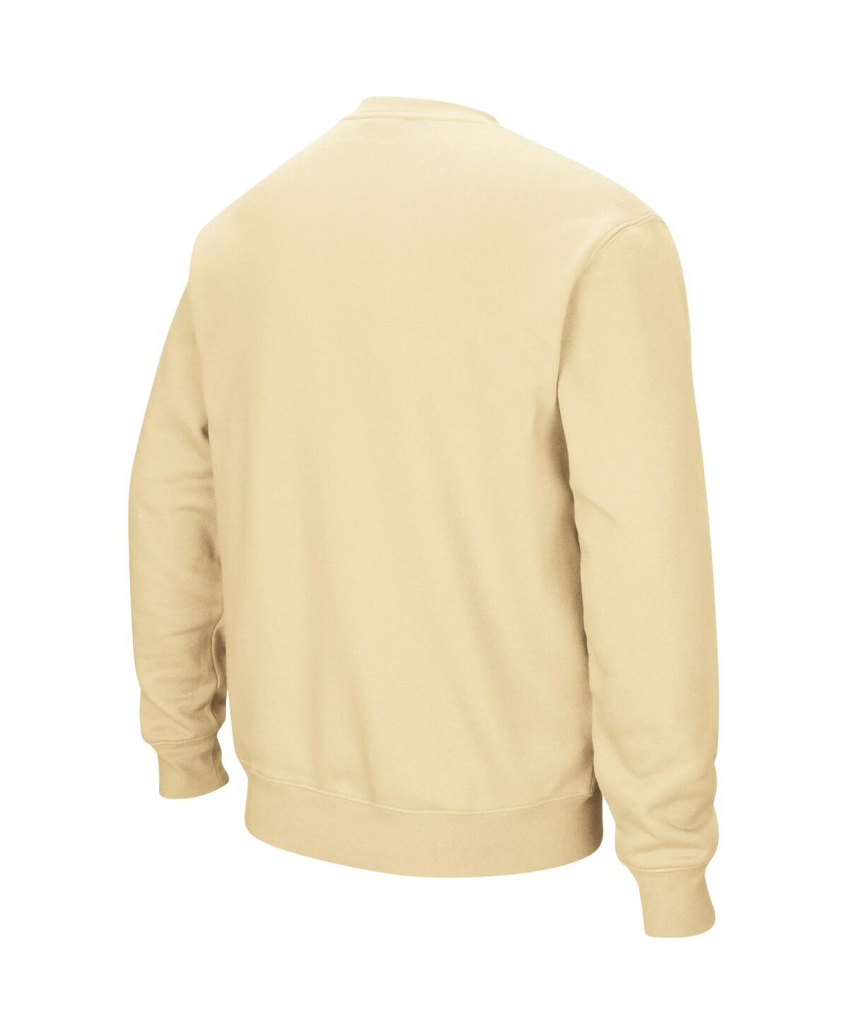 Colosseum Men's Army Black Knights Arch & Logo Crew Neck Sweatshirt In Charcoal