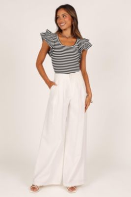 Womens Martina Ribbed Top