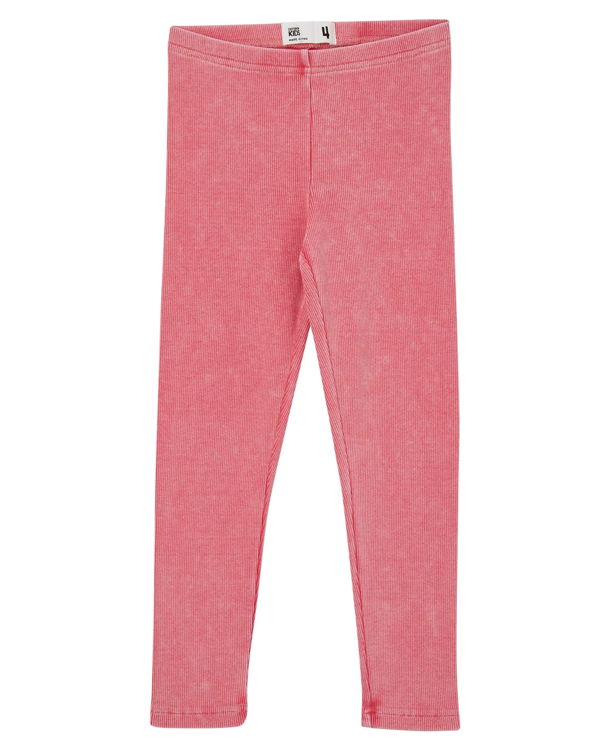 Cotton On Kids' Big Girls Huggie Tight Pants In Very Berry,snow Wash