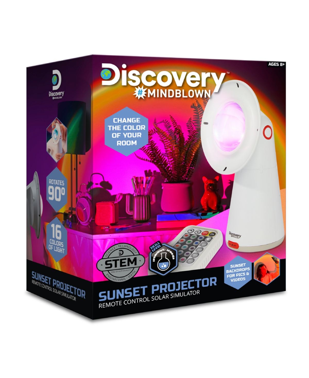 Shop Discovery Sunset Science Solar Simulator In White