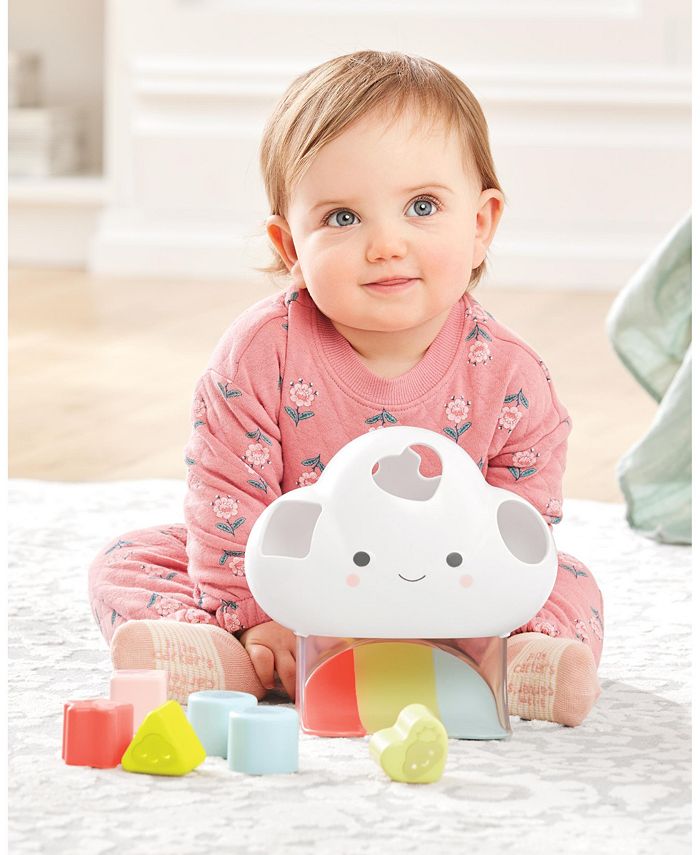 Skip Hop SilverTone Lining Cloud Feelings Shape Sorter Baby Toy Macy's