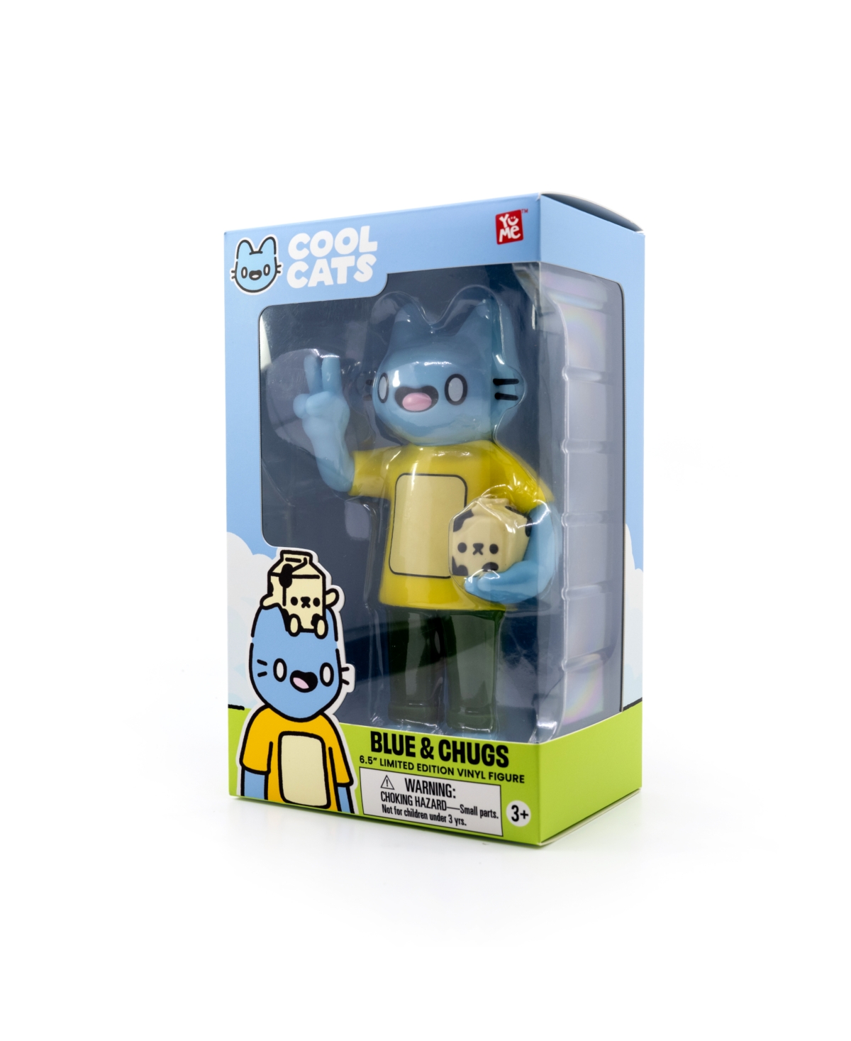 Shop Macy's Thanksgiving Day Parade Edition 6.5" Blue Cat And Chugs Vinyl Figure In Cool Cat Blue