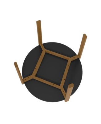 Gales 46.54" Medium Density Fiberboard Round Dining Table