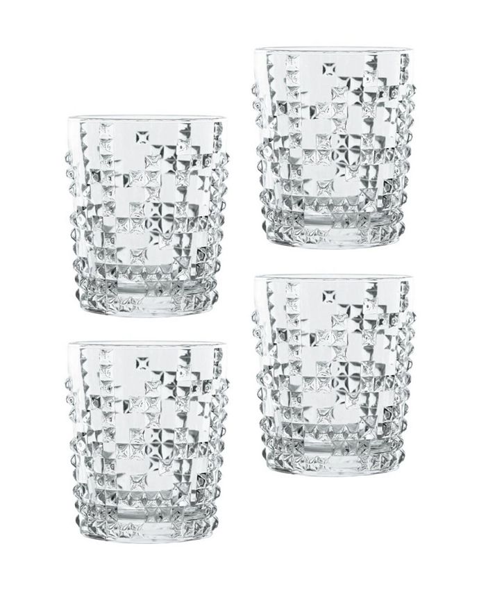 Nachtmann Punk 4 Piece Whisky Set - Macy's