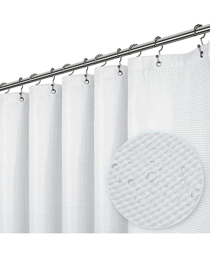 Liba Waffle Weave Fabric Shower Curtain Macy's