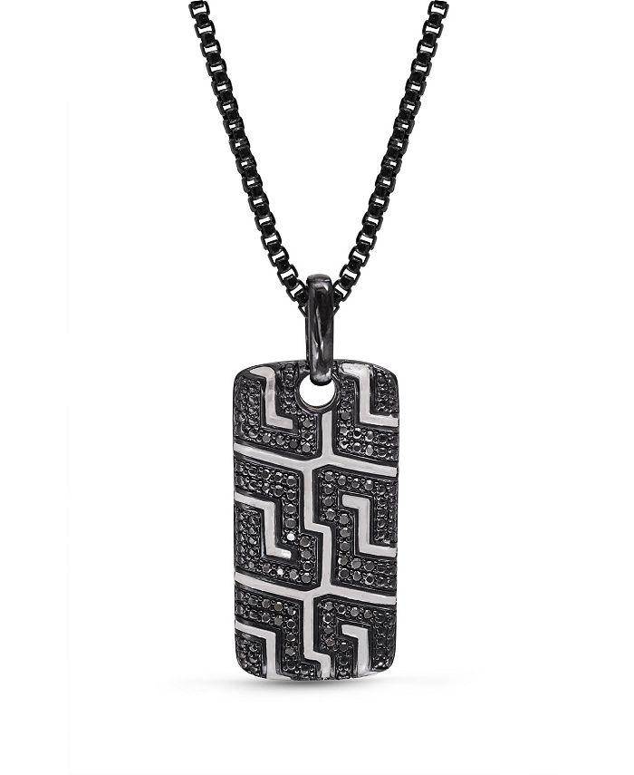 LuvMyJewelry Sterling Silver Black Diamond Pro Rider Design