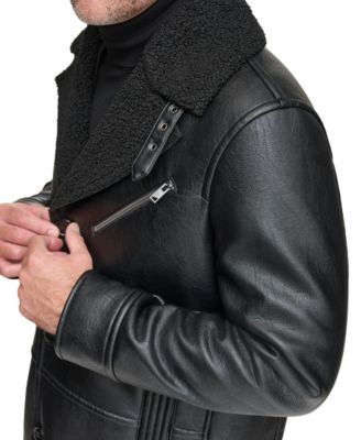 Men's Condore Faux-Shearling Top Coat