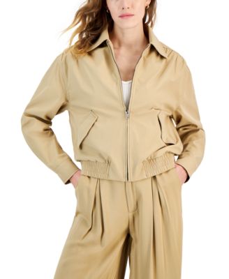 And Now This - Women's Twill Collared Jacket