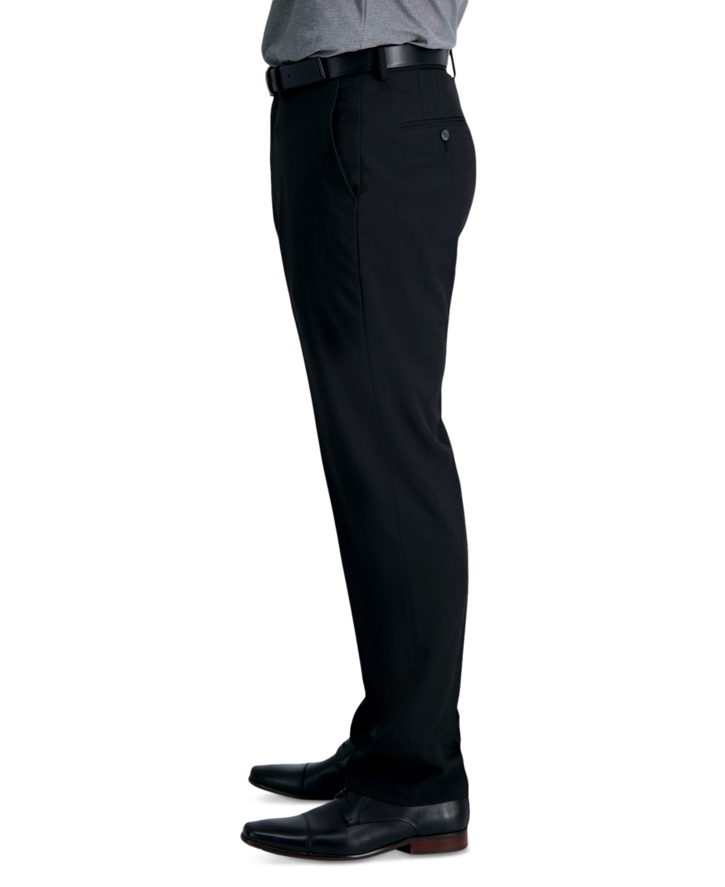 Мужские брюки Haggar Smart Wash® Classic Fit Suit Separates, цвет: Чёрный — фото 3