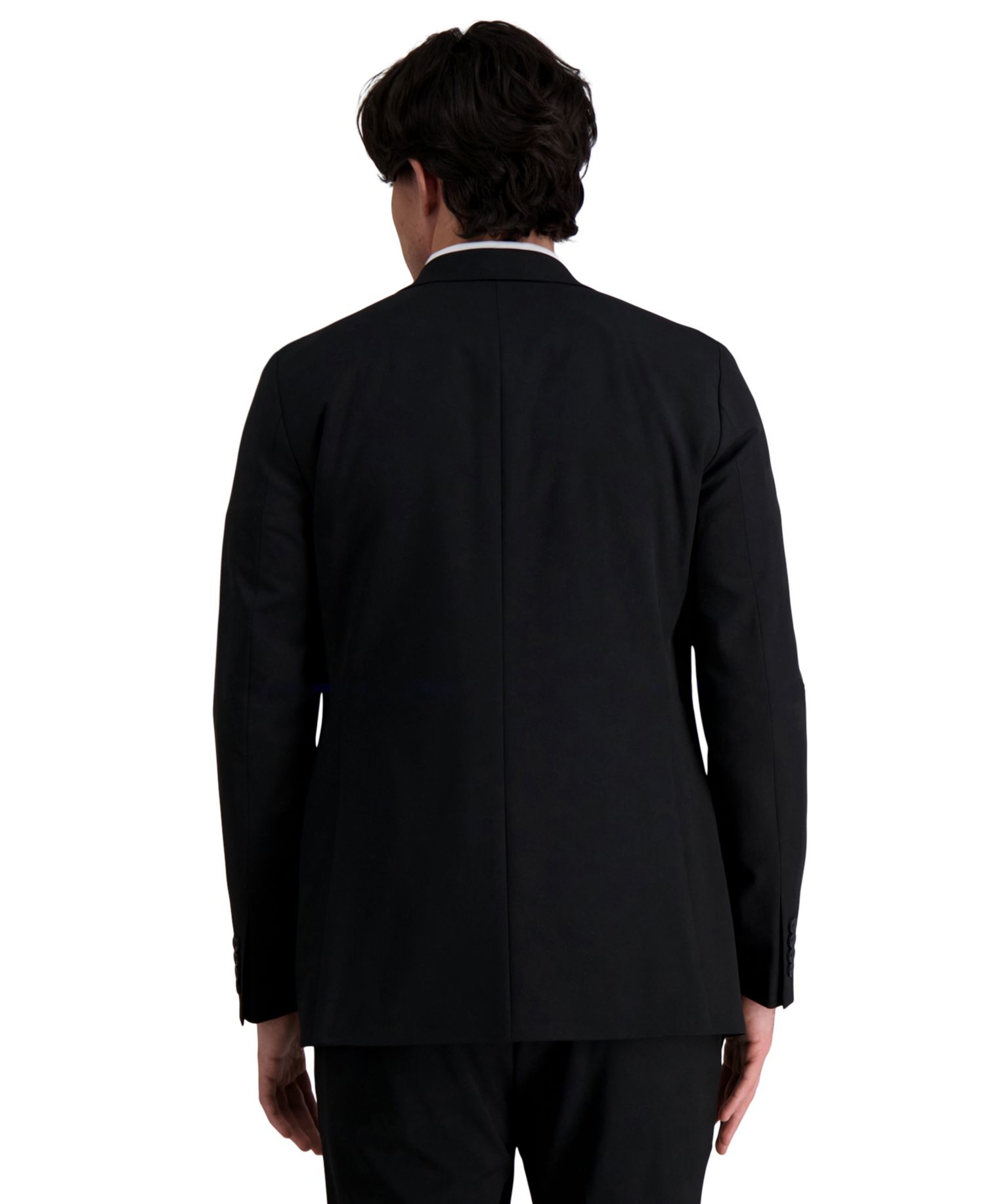 JMH Men's 4-Way Stretch Plain Weave Ultra Slim Fit Suit Jacket